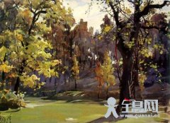 水彩画常用技法