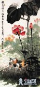 荷花画法