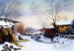 水粉画发展_抒情风景画兴起