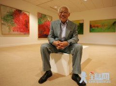 法籍华人著名画家赵无极--西方现代抒情抽象派的代表