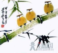 国画竹的画法