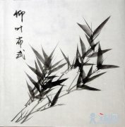 墨竹组合画法