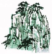 画山石皴法简介