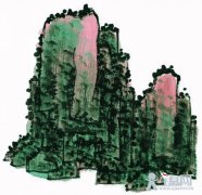 画山石皴法的特点