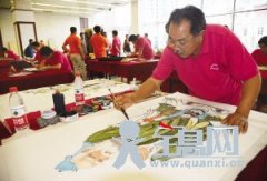 他画孔子像画出国了