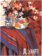 水粉静物写生衬布的选用