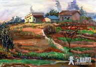 风景写生如何选景