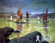 水粉风景中对物象形体与质感的表现