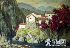 水粉风景写生的步骤图例