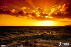美丽的晚霞