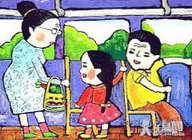 我佩服的小姑娘_小学作文欣赏