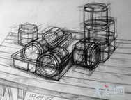 结构素描特点