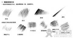 素描中线的表现方法