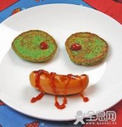 儿童膳食：菠菜煎饼