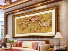中国画中的名人字画怎么挂