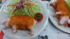 日本现“真猪料理” 网友直呼受不了