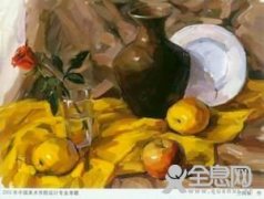 水粉画花卉技法