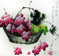 葡萄画法_色调与肌理（18）
