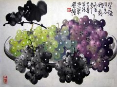 葡萄画法（14）