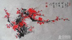 国画写意梅的画法