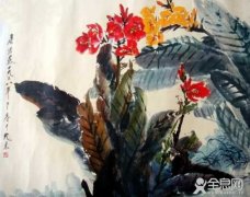 草本花国画画法