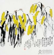 谷豆棉麻国画画法