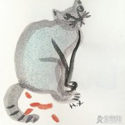 一个画猫的女孩