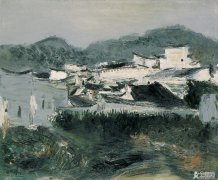 黑白油画色用法