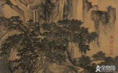 唐伯虎在绘画方面的作品