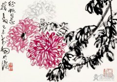 陈大羽的写意花鸟画