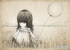 感动无数人的一组插画 父亲为女儿画的漫画