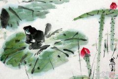 国画青蛙的绘画技法