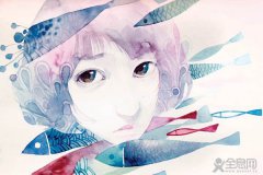 水彩画的水分掌握