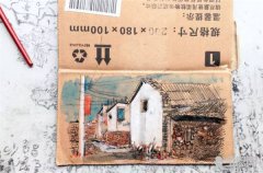 一个捡垃圾的人画出了人生的第一本书