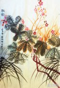儿童美术里的那些花之国画篇