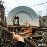 盘子上的风景