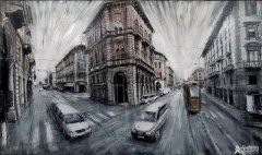 艺术家Valerio D’Ospina  城市的冲击