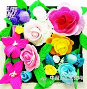繁花盛开-《少儿画苑》第27届国际少儿书画大赛