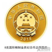 庆祝改革开放40周年纪念币发行公告
