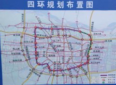 郑州四环高架桥年底前通车