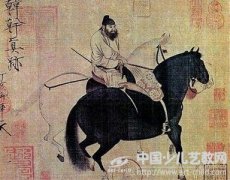 唐代画家-韩干作品欣赏《画马》