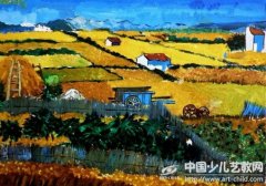 儿童丙烯画欣赏