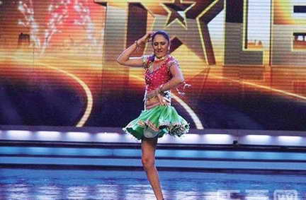 27岁印度独腿女跳舞 惊艳“达人秀”