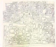 8岁儿童酷爱画迷宫 专家称其创作“很天然”