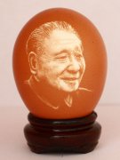 蛋雕艺术欣赏——人物