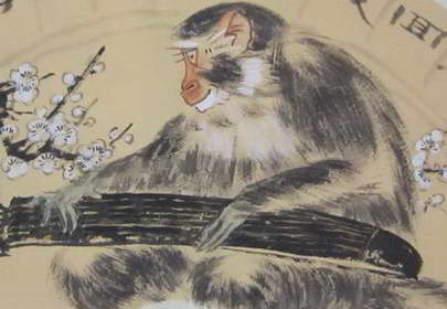 袁敏——猴画欣赏