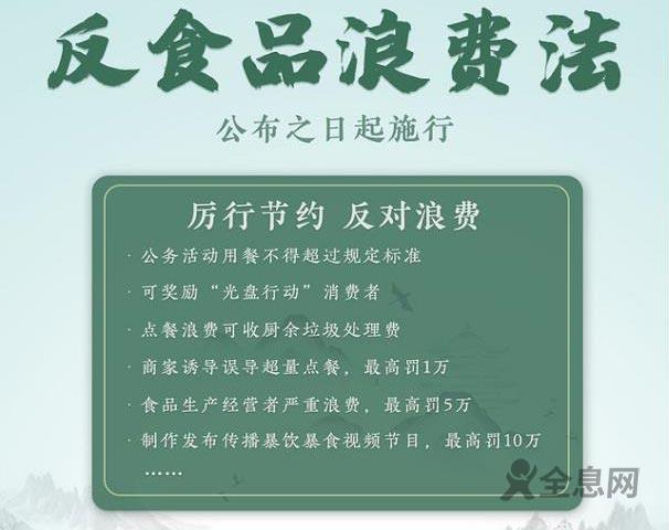 反浪费立法，罚不是目的，促进节约才是关键