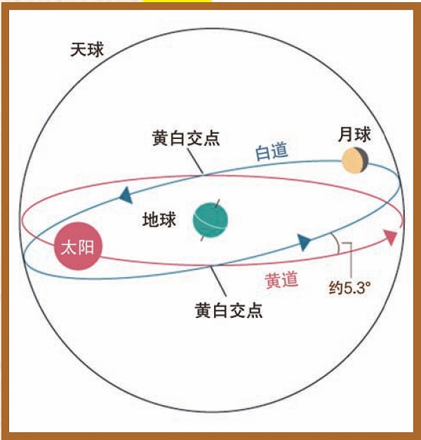 黄白交点图片