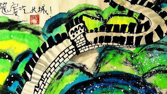 长城脚下纸鸢探春，北京密云古北水镇发出春日邀约