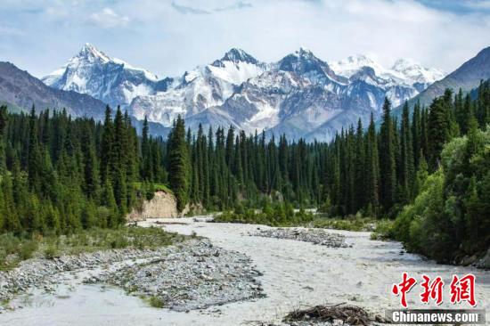 新疆昭苏夏塔景区迎来“避暑游”旺季